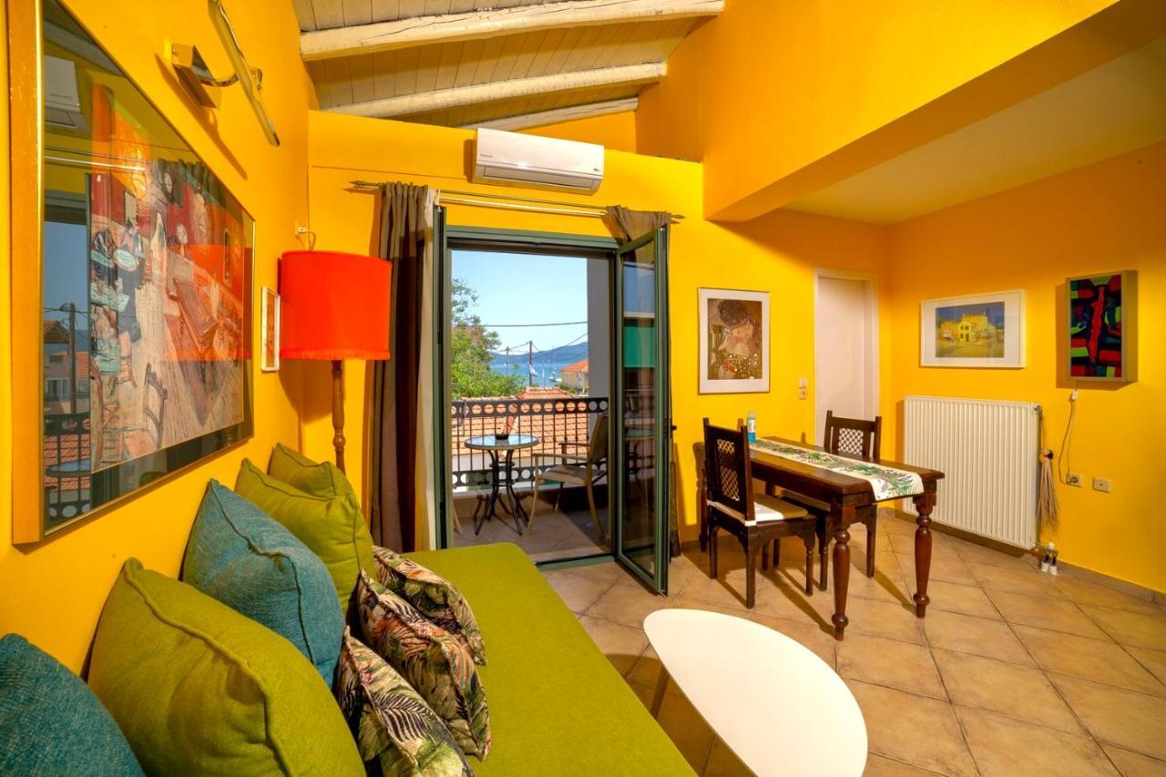Villa Kirki Apartments Ajía Effimía Kültér fotó